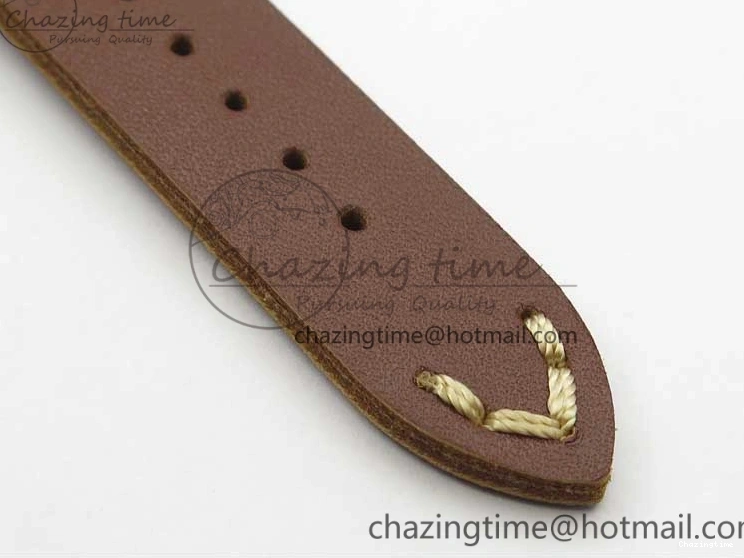 0408 Vintage Seamaster 300 Date T SS B12 Black Dial On Brown Leather Strap A2836 (Free Nylon Strap) WeatherProof 7911